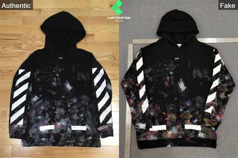 fake off white galaxy hoodie